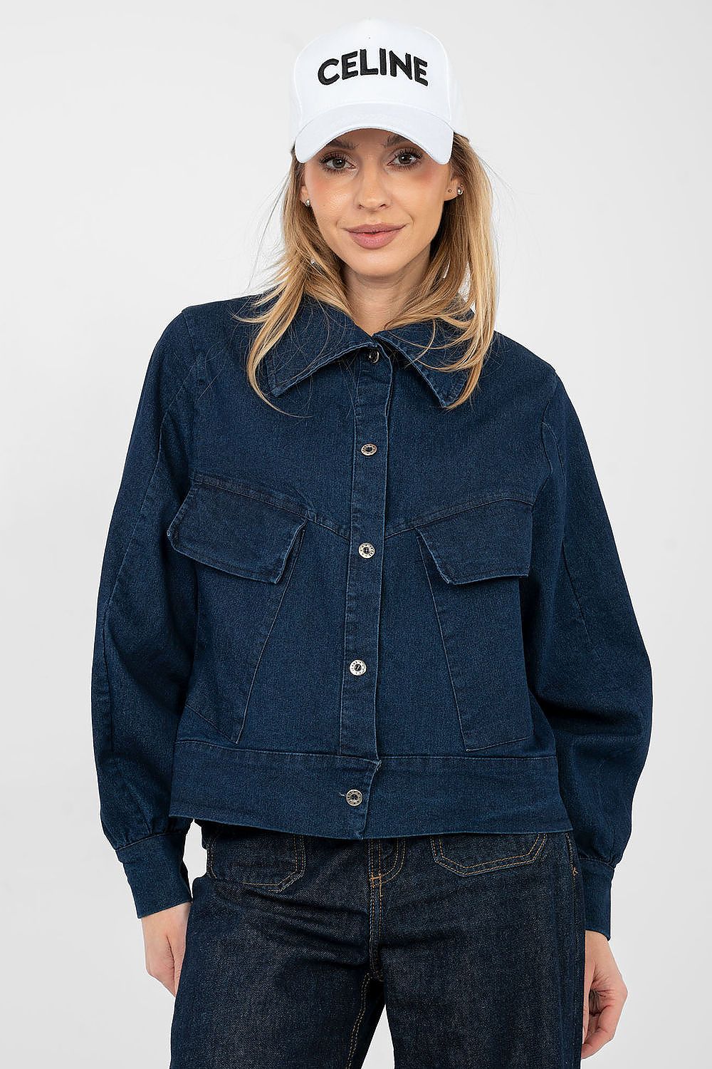  Denim jacket model 223952 Rue Paris 