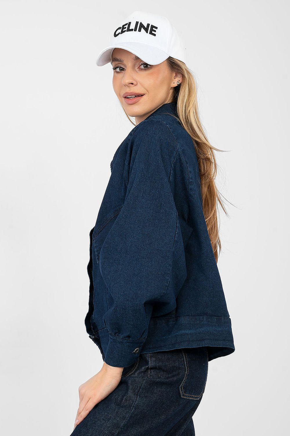  Denim jacket model 223952 Rue Paris 