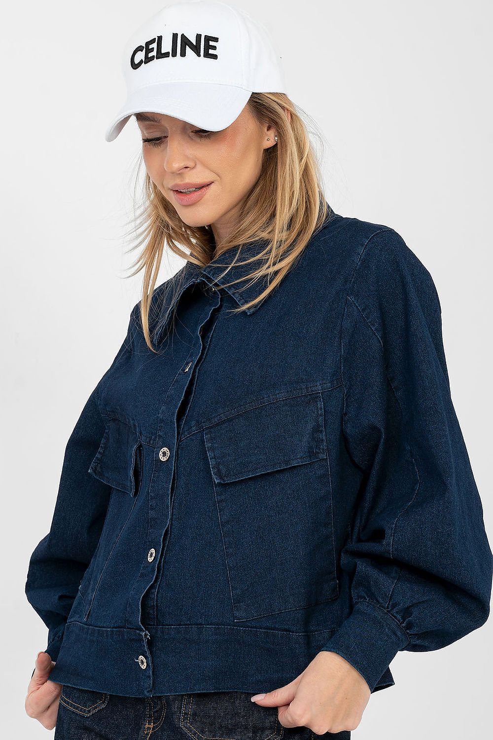  Denim jacket model 223952 Rue Paris 